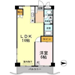 ローゼ宮尾（Ｄ）の物件間取画像